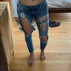 Denim & Supply Ralph Lauren Distressed Skinny Jean